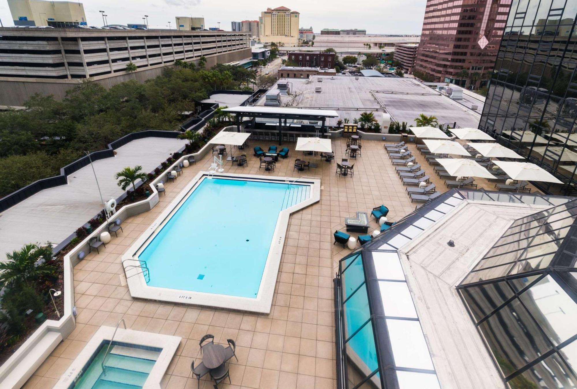 Hotel Hilton Tampa Downtown Exterior foto